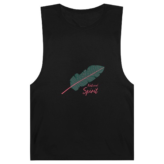 Natural Spirit nature leaf green pink gift idea Barnard Tanks