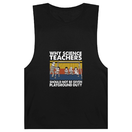 Science Teacher not given playground Barnard Tanks