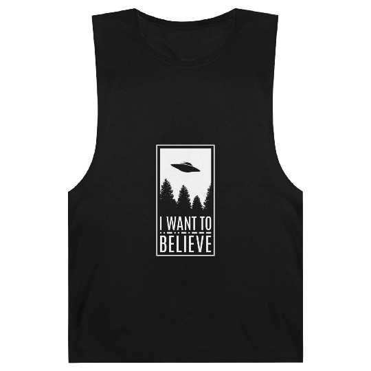 Alien UFO I Want To Believe Barnard Tanks