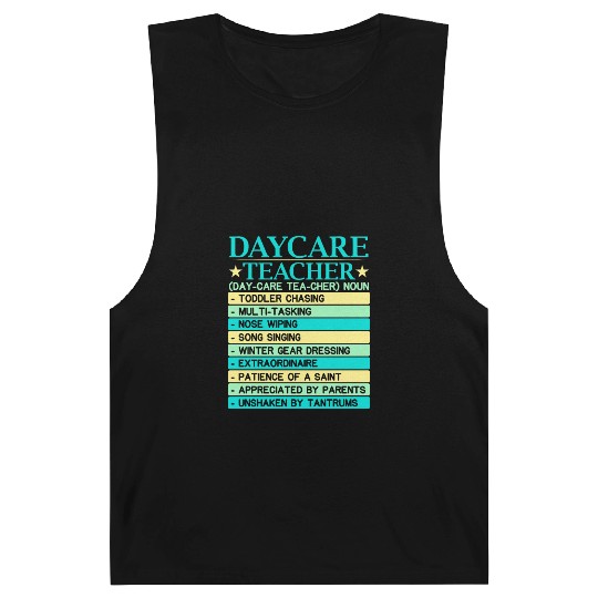 Daycare Teacher Childcare Educator Director Barnard Tanks