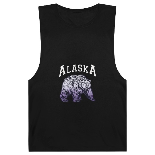 Alaska Gift USA Natur Bär Denali Grizzly Wald Barnard Tanks