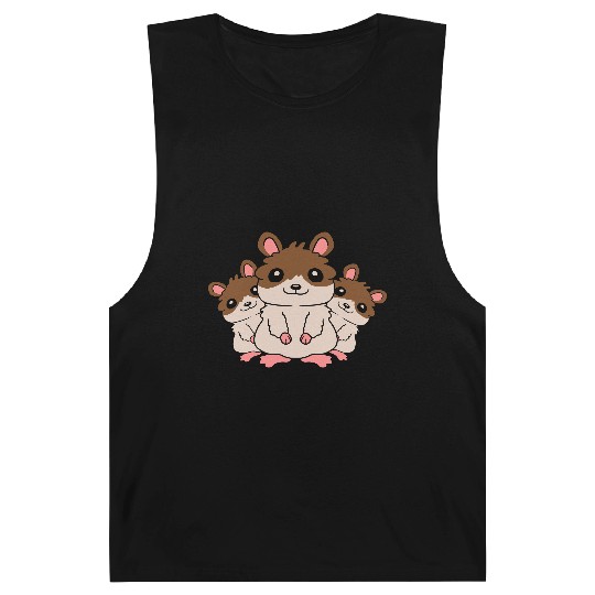 mom hamster kids crew Barnard Tanks