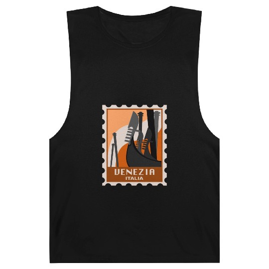 Venice Italy, Venezia Italia, Vintage Italian Art Barnard Tanks