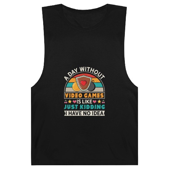 Video Game Lover Funny Gamer Barnard Tanks
