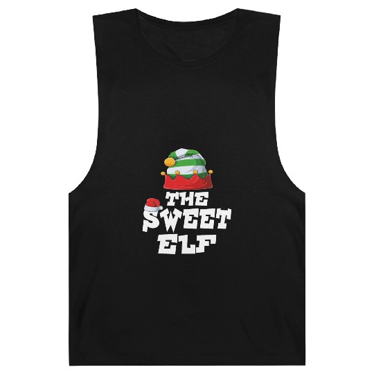 Gamer Elf Family Matching Christmas Group Pajama Barnard Tanks