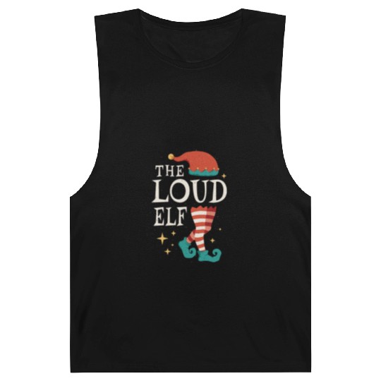 Loud Elf December Love Elf Christmas Barnard Tanks