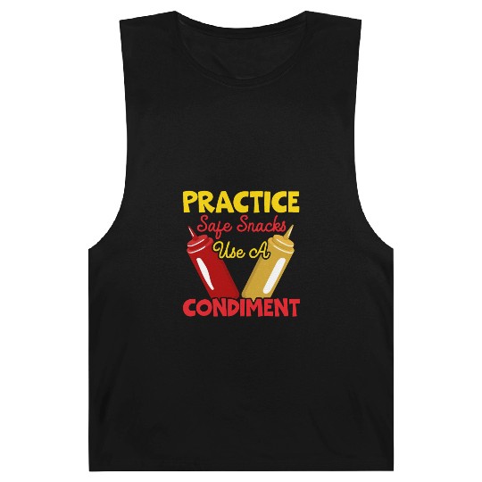 Practice Safe Snacks Use A Condiment Ketchup Barnard Tanks