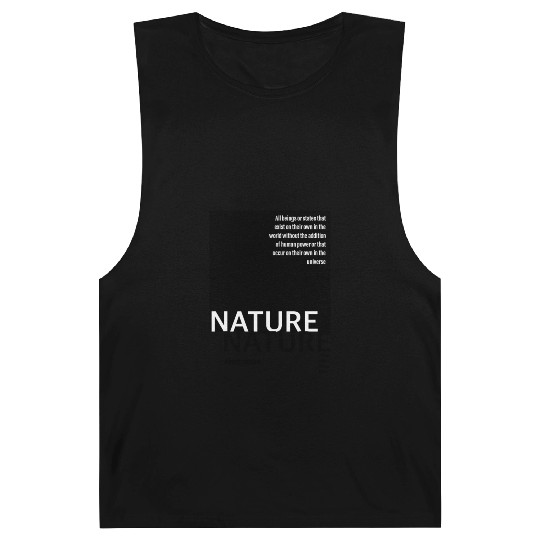 About nature black Barnard Tanks