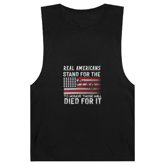 veterans day Us Real american stand for the flag Barnard Tanks