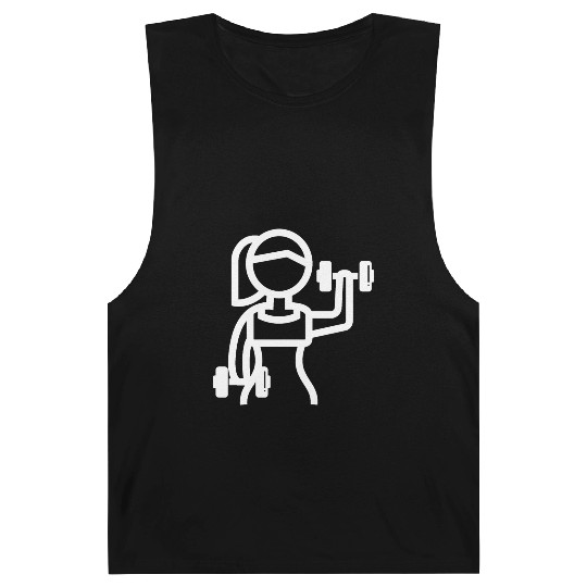 Gym Girl power Barnard Tanks