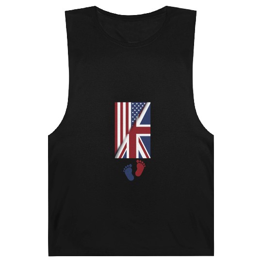 American Union Jack Flag Baby american union jack Barnard Tanks