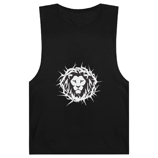 Lion of Judah With A Crown of Thorns Christian Barnard Tanks