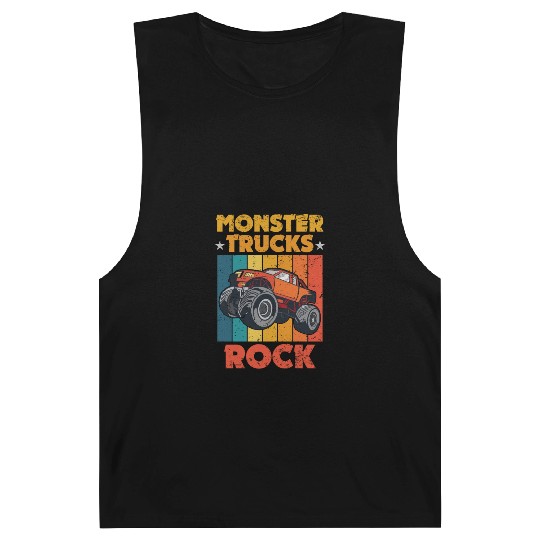Awesome Monster Trucks Rock Tricks Stunts Wheelies Barnard Tanks