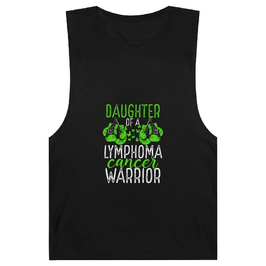 Daughter Lymphoma Cancer Awareness Month Ribbon Barnard Tanks