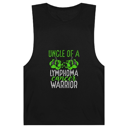 Uncle Lymphoma Cancer Awareness Niece Nephew Barnard Tanks