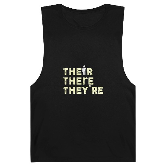 Their There They're English Teacher Grammar Barnard Tanks