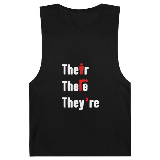 Their There They're English Teacher Grammar Barnard Tanks