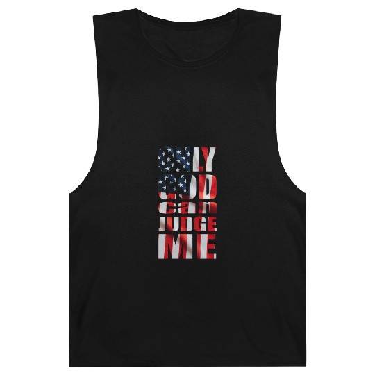 Only God can Judge Me usa Barnard Tanks