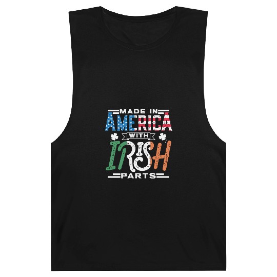 Made In America With Irish Parts Gaelic Ireland Barnard Tanks