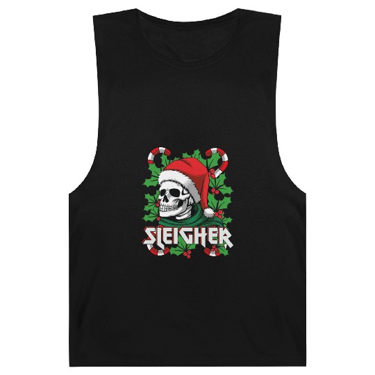 Sleigher Heavy Metal Santa Barnard Tanks