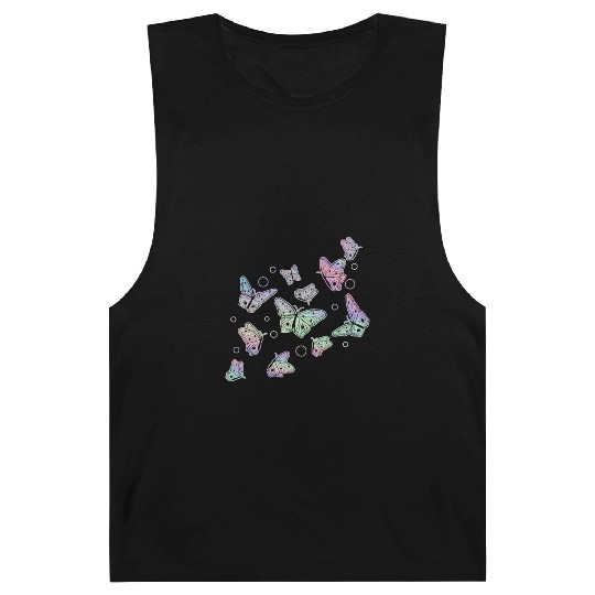 Butterfly Women Girls Butterflies Barnard Tanks