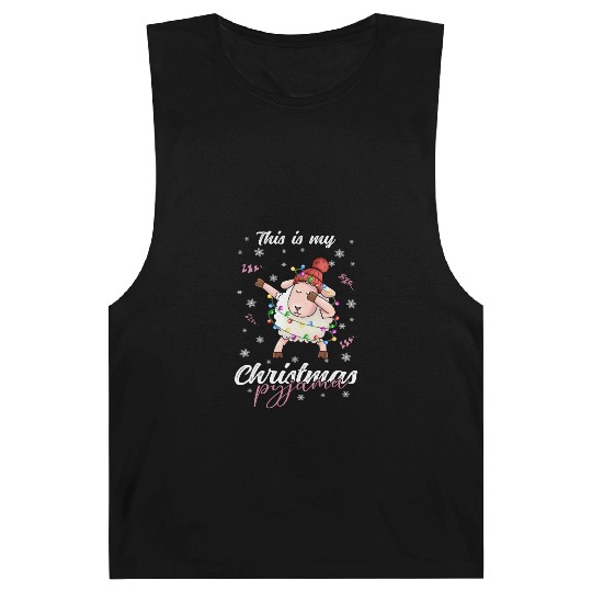 Winter Christmas Pyjama Sheep Barnard Tanks