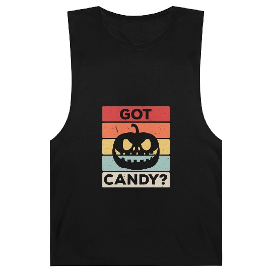 Got Candy Trick Or Treat Pumpkin Jack Barnard Tanks