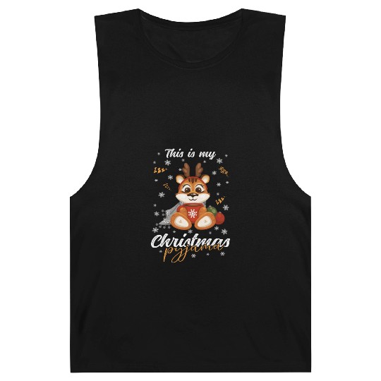 Winter Christmas Pyjama Tiger Barnard Tanks