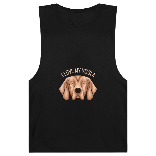 Dog Lover - I Love My Magyar Vizsla Barnard Tanks