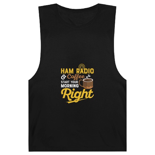 Ham radio & coffee - start your morning right Amat Barnard Tanks