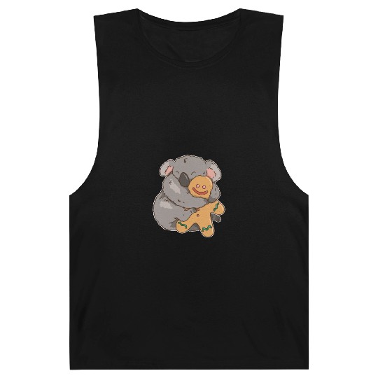Cute Koala Gingerbread Cookies For Christmas X-mas Barnard Tanks