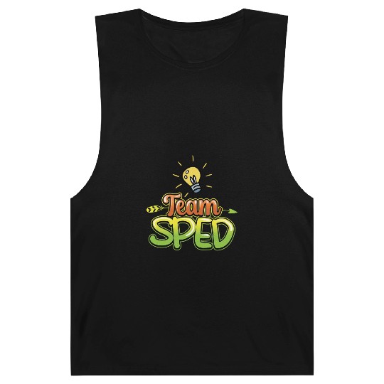 Team Sped Awareness Special Education Teacher Barnard Tanks