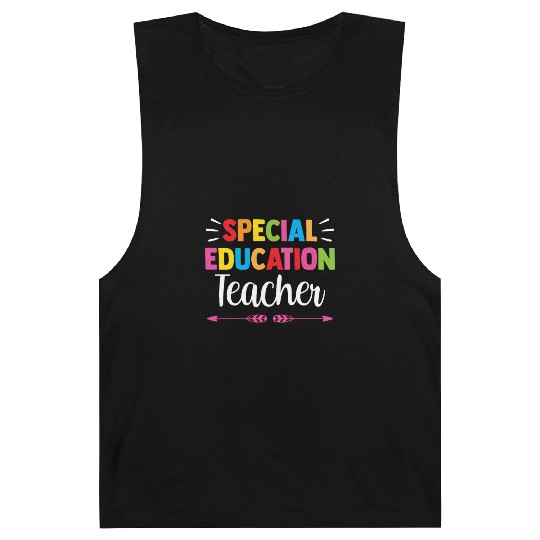 Special Education Teacher Cute Sped Awareness Barnard Tanks