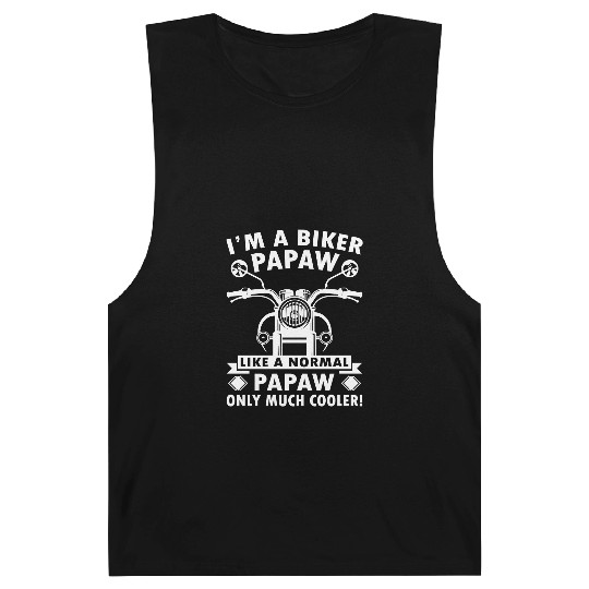 Biker Papa Barnard Tanks