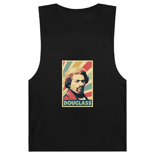 Frederick Douglass Vintage Colors Barnard Tanks