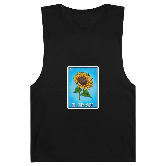 El Girasol Sunflower Card Mexican Lottery Card Barnard Tanks