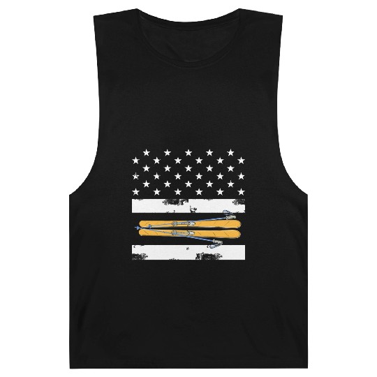 Skiing Skier Barnard Tanks