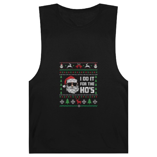 Santa I Do It For The Ho's Barnard Tanks