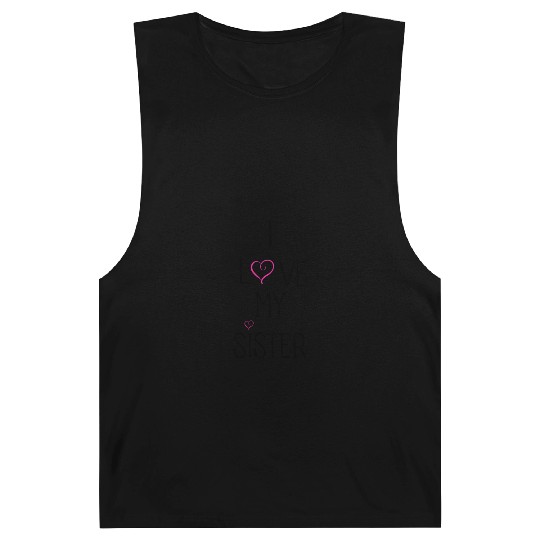 I Love My Sister Barnard Tanks