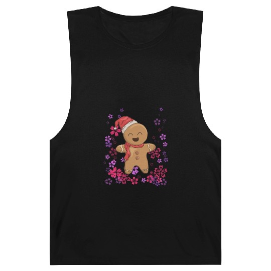 Sweet gingerbread with flowers Barnard Tanks