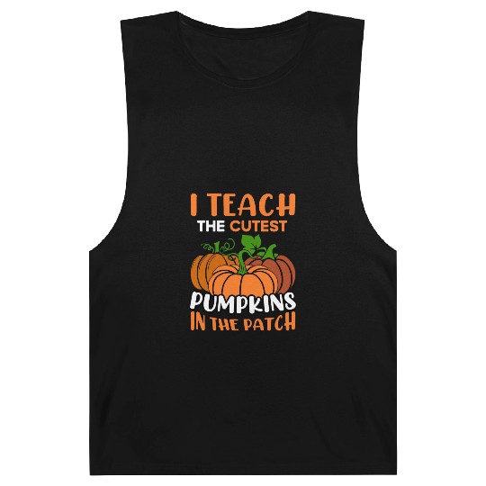 Teacher Halloween Pre-K Teacher Kindergarten Cutes Barnard Tanks