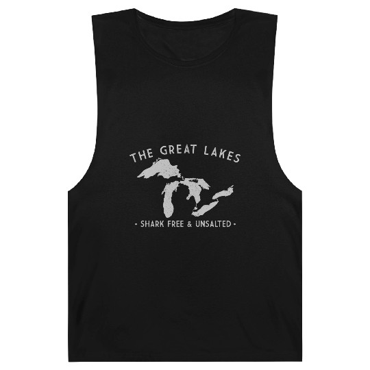 Great Lakes Shark Free And Unsalted Sweat Barnard Tanks
