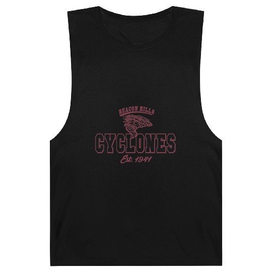Beacon Hills Cyclones Team Spirit Barnard Tanks
