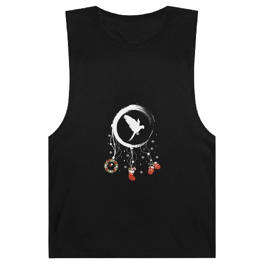 Winter dreamcatcher Christmas Parrot Barnard Tanks