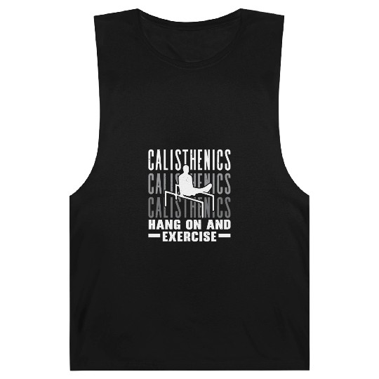Hang On And Exercise Fitness Workout Calisthenics Barnard Tanks