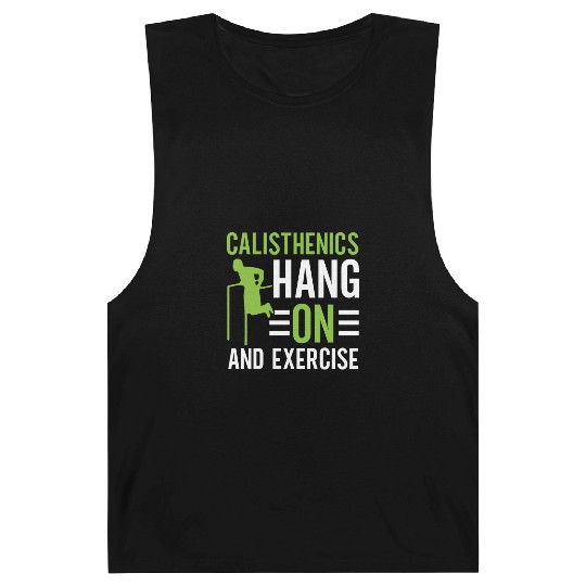 Hang On And Exercise Fitness Workout Calisthenics Barnard Tanks