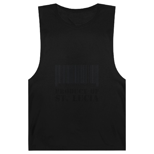 Product of St. Lucia (Black) Barnard Tanks
