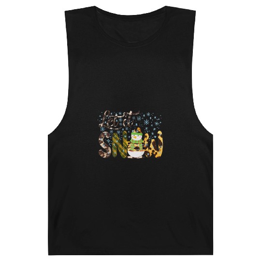 Christmas Snowman, Let it snow , Snowman gift Barnard Tanks