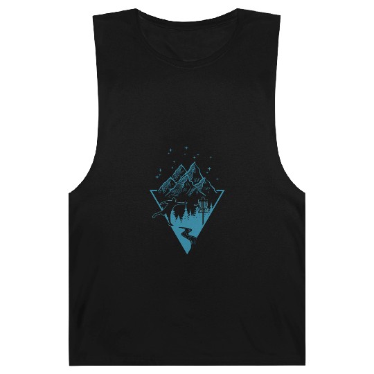 Disc Golf - Disc Golfing Player Ultimate Frisbee Barnard Tanks