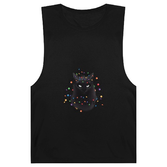 Black Cat christmas light Barnard Tanks